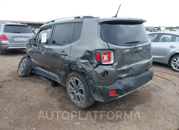 JEEP RENEGADE 2017 vin ZACCJADBXHPE47257 from auto auction Iaai