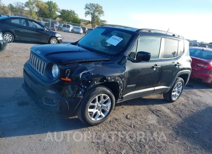 JEEP RENEGADE 2017 vin ZACCJBBB5HPE58711 from auto auction Iaai