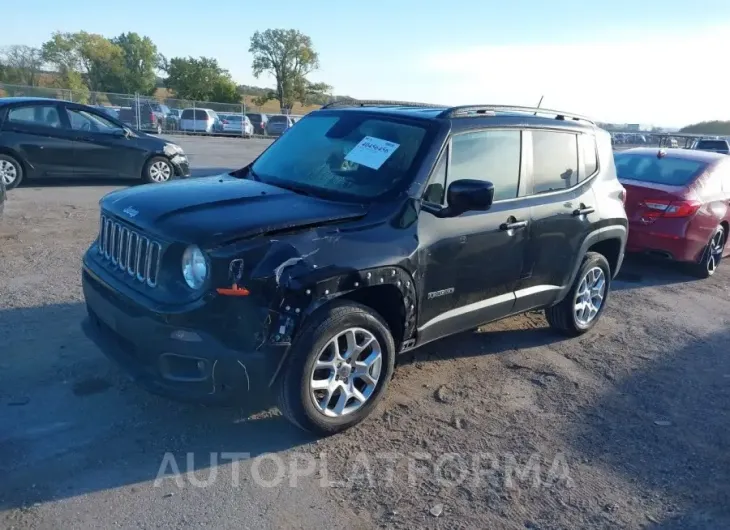 JEEP RENEGADE 2017 vin ZACCJBBB5HPE58711 from auto auction Iaai