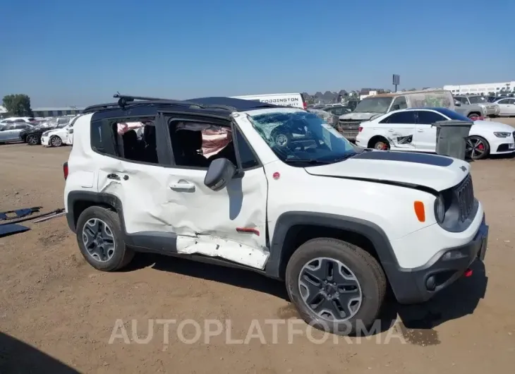 JEEP RENEGADE 2016 vin ZACCJBCT7GPD80423 from auto auction Iaai