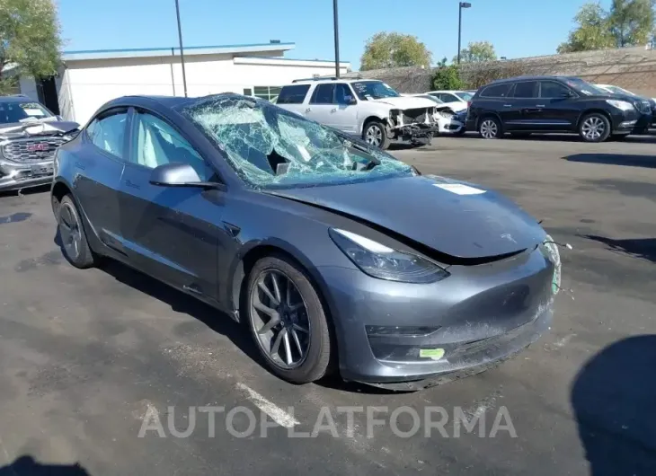 TESLA MODEL 3 2023 vin 5YJ3E1EA3PF432888 from auto auction Iaai