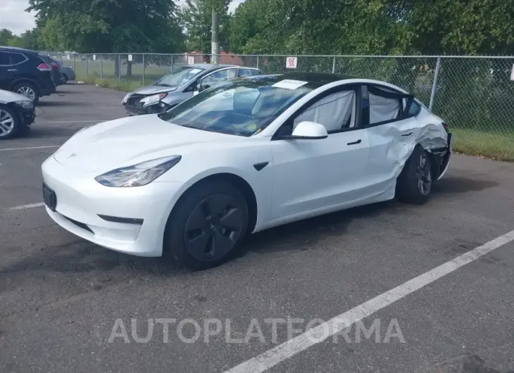 TESLA MODEL 3 2023 vin 5YJ3E1EA7PF476666 from auto auction Iaai