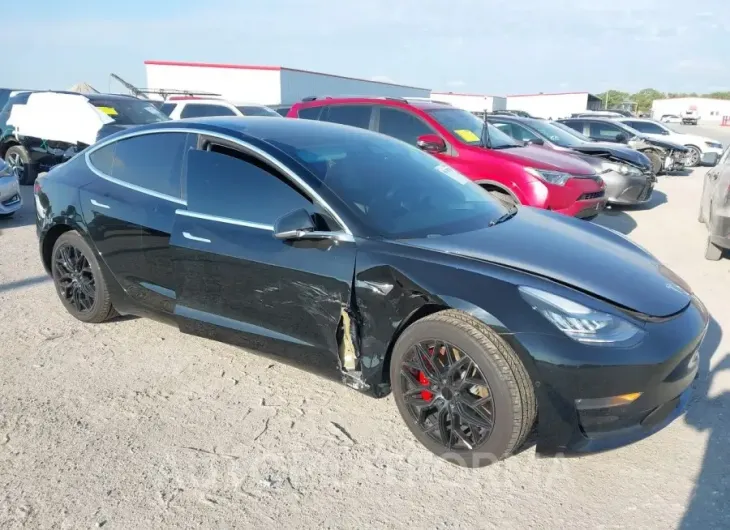 TESLA MODEL 3 2020 vin 5YJ3E1EC2LF602850 from auto auction Iaai