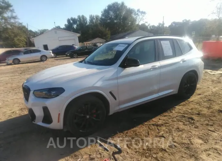 BMW X3 2023 vin 5UX83DP05P9N51939 from auto auction Iaai