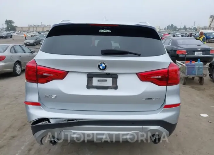 BMW X3 2019 vin 5UXTR7C57KLR51735 from auto auction Iaai