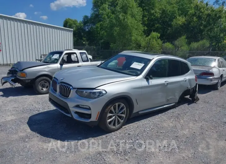 BMW X3 2019 vin 5UXTR7C59KLF29565 from auto auction Iaai