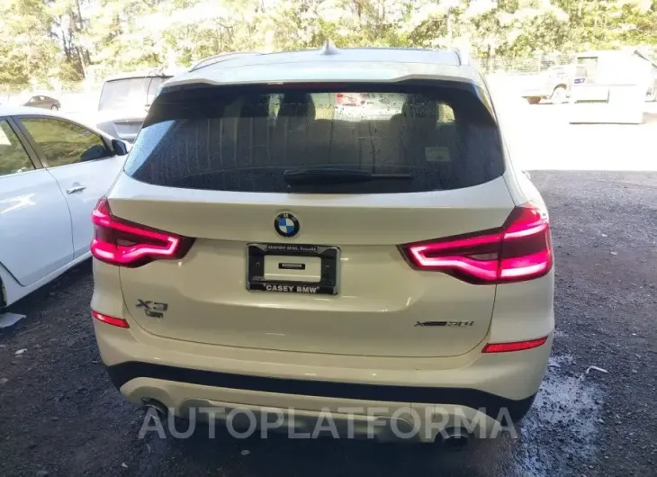 BMW X3 2019 vin 5UXTR9C5XKLD96682 from auto auction Iaai