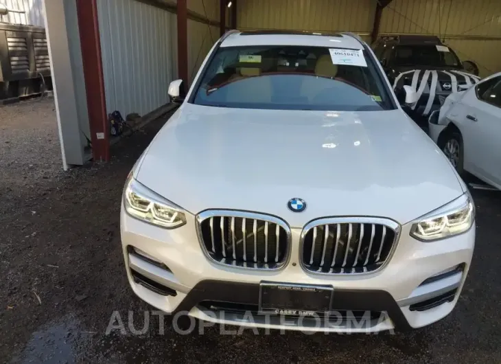 BMW X3 2019 vin 5UXTR9C5XKLD96682 from auto auction Iaai