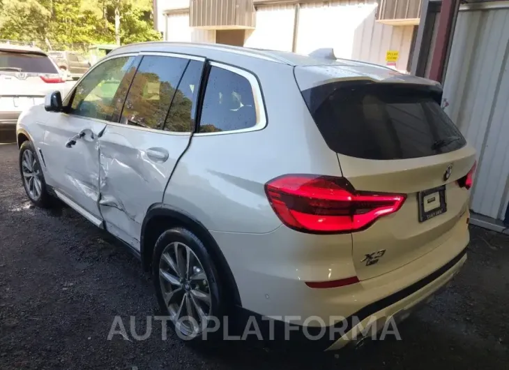 BMW X3 2019 vin 5UXTR9C5XKLD96682 from auto auction Iaai