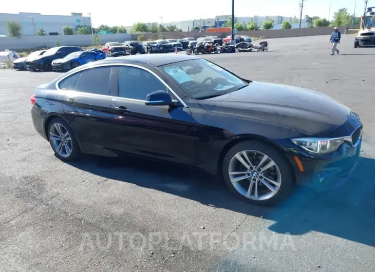 BMW 430I GRAN COUPE 2019 vin WBA4J1C5XKBM15746 from auto auction Iaai