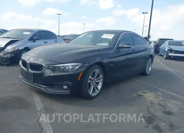 BMW 430I GRAN COUPE 2019 vin WBA4J1C5XKBM15746 from auto auction Iaai