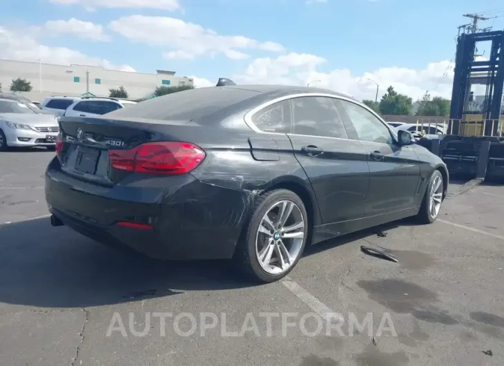 BMW 430I GRAN COUPE 2019 vin WBA4J1C5XKBM15746 from auto auction Iaai