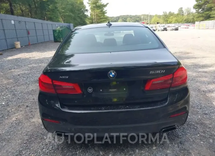 BMW 530I 2018 vin WBAJA7C56JWC76134 from auto auction Iaai