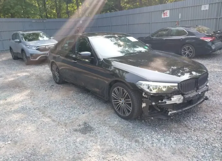 BMW 530I 2018 vin WBAJA7C56JWC76134 from auto auction Iaai