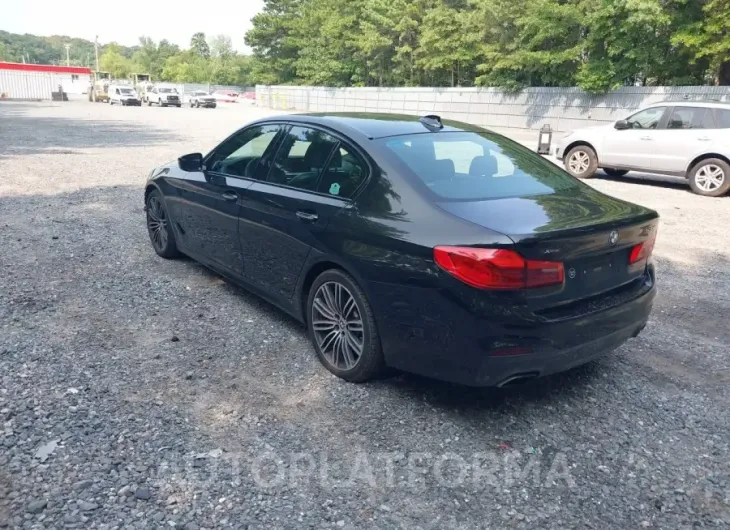 BMW 530I 2018 vin WBAJA7C56JWC76134 from auto auction Iaai