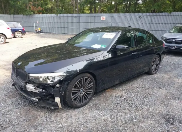 BMW 530I 2018 vin WBAJA7C56JWC76134 from auto auction Iaai