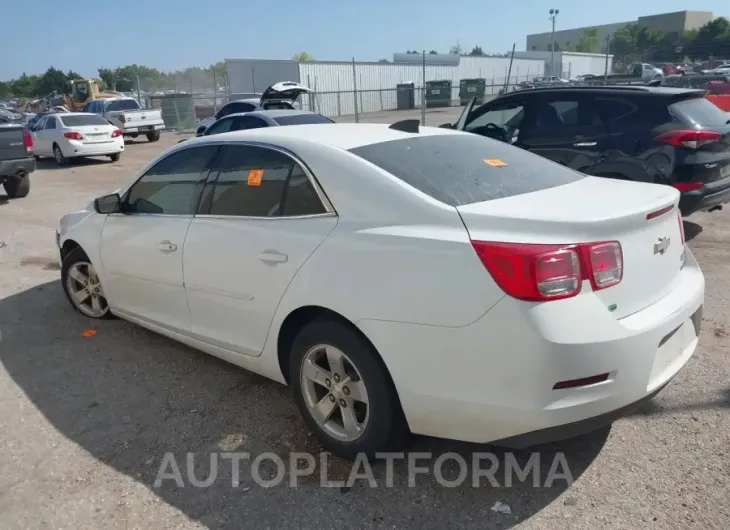 CHEVROLET MALIBU 2015 vin 1G11B5SL8FF270739 from auto auction Iaai