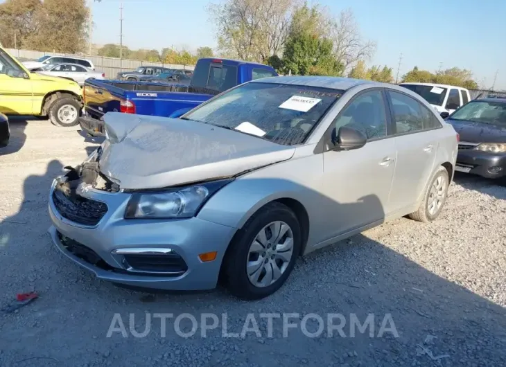 CHEVROLET CRUZE 2015 vin 1G1PA5SH4F7170737 from auto auction Iaai