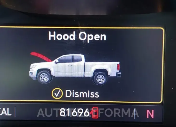 CHEVROLET COLORADO 2019 vin 1GCGSCEN3K1220602 from auto auction Iaai