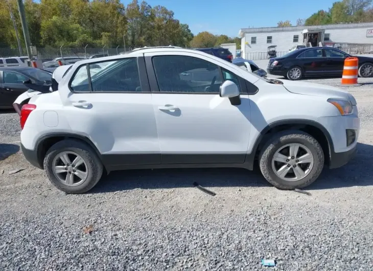 CHEVROLET TRAX 2016 vin 3GNCJNSB4GL276840 from auto auction Iaai