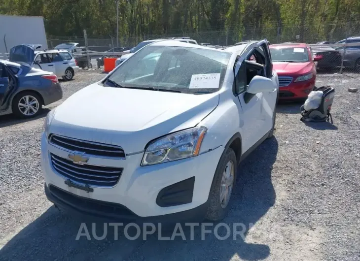 CHEVROLET TRAX 2016 vin 3GNCJNSB4GL276840 from auto auction Iaai