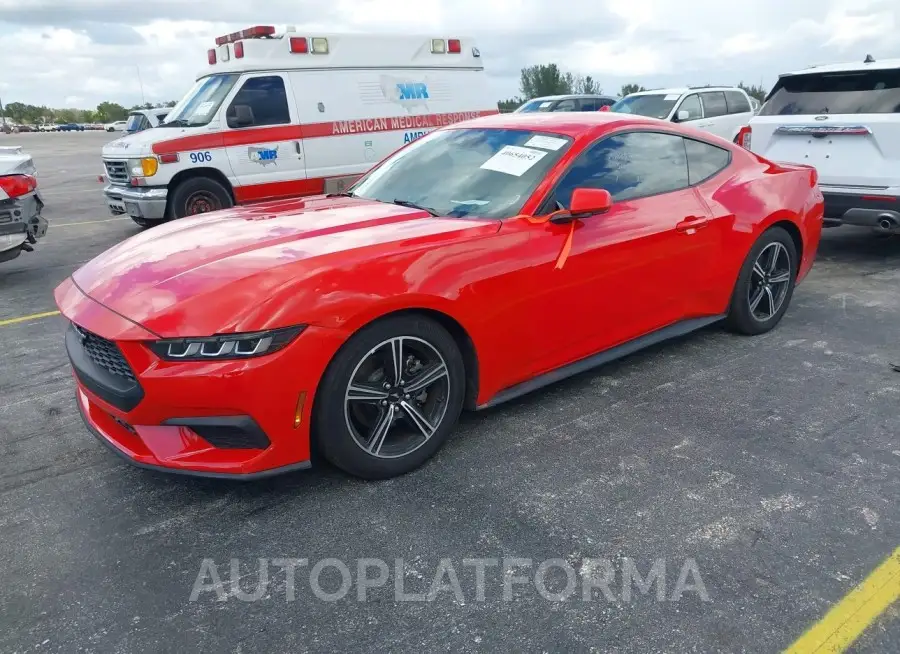 FORD MUSTANG 2024 vin 1FA6P8TH5R5106522 from auto auction Iaai