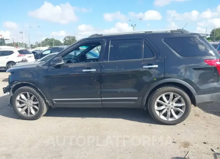 FORD EXPLORER 2015 vin 1FM5K7D87FGA76562 from auto auction Iaai