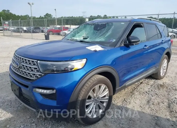 FORD EXPLORER 2020 vin 1FMSK8FH5LGB95017 from auto auction Iaai