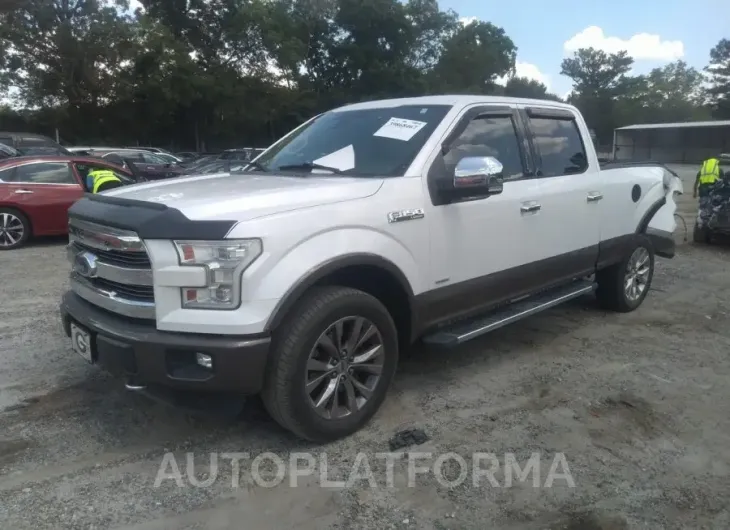 FORD F-150 2016 vin 1FTFW1EG0GKD69637 from auto auction Iaai