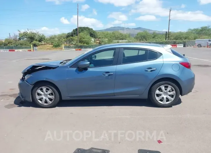 MAZDA MAZDA3 2016 vin 3MZBM1J74GM318321 from auto auction Iaai