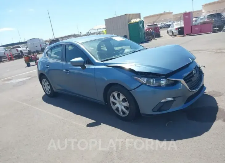 MAZDA MAZDA3 2016 vin 3MZBM1J74GM318321 from auto auction Iaai