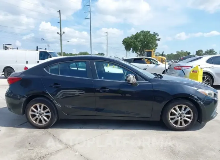 MAZDA MAZDA3 2016 vin JM1BM1U76G1324178 from auto auction Iaai