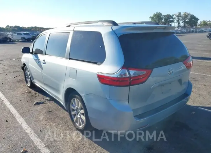 TOYOTA SIENNA 2015 vin 5TDDK3DCXFS116667 from auto auction Iaai