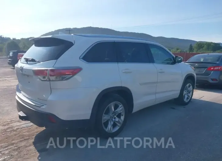 TOYOTA HIGHLANDER 2016 vin 5TDDKRFH7GS291178 from auto auction Iaai