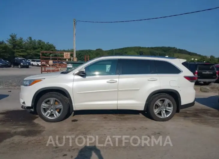 TOYOTA HIGHLANDER 2016 vin 5TDDKRFH7GS291178 from auto auction Iaai