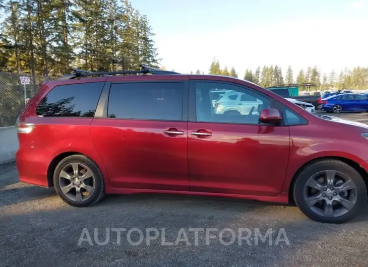 TOYOTA SIENNA 2015 vin 5TDXK3DC2FS628842 from auto auction Iaai