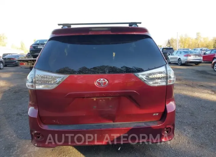 TOYOTA SIENNA 2015 vin 5TDXK3DC2FS628842 from auto auction Iaai