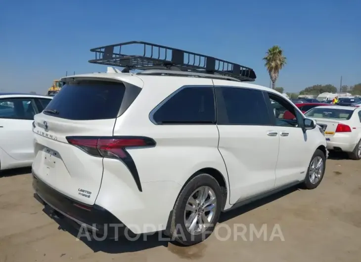 TOYOTA SIENNA 2021 vin 5TDZRKEC6MS041652 from auto auction Iaai