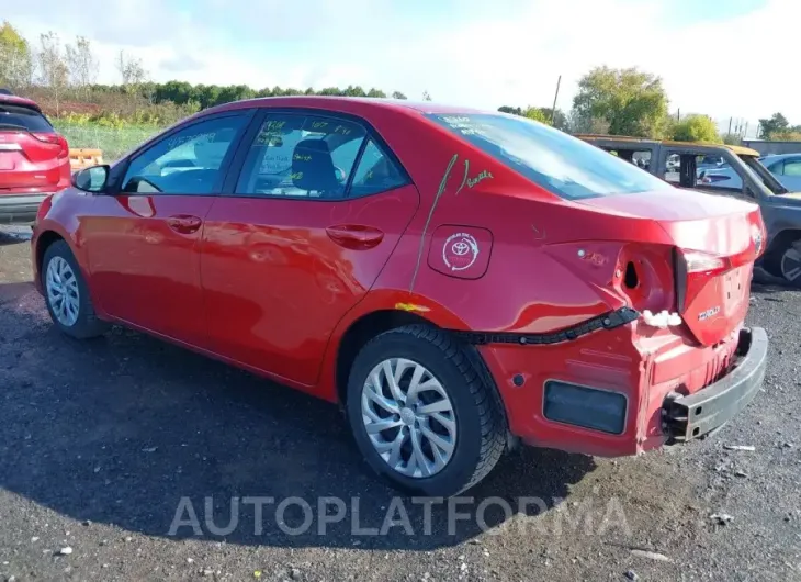 TOYOTA COROLLA 2019 vin 5YFBURHEXKP930546 from auto auction Iaai