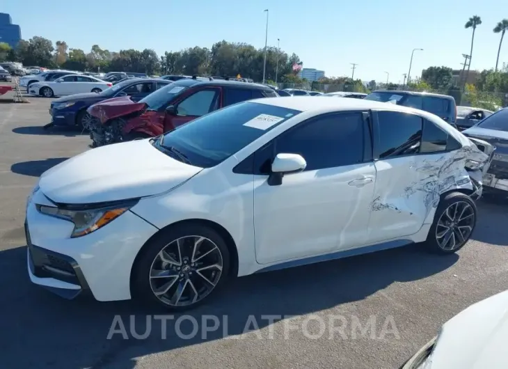 TOYOTA COROLLA 2021 vin JTDS4MCE6MJ062904 from auto auction Iaai