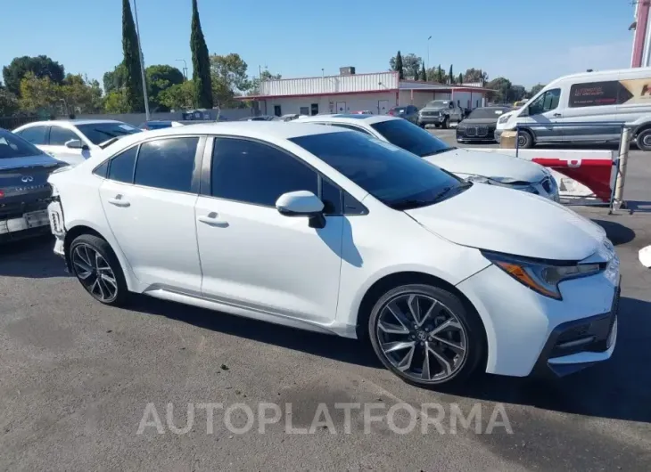 TOYOTA COROLLA 2021 vin JTDS4MCE6MJ062904 from auto auction Iaai