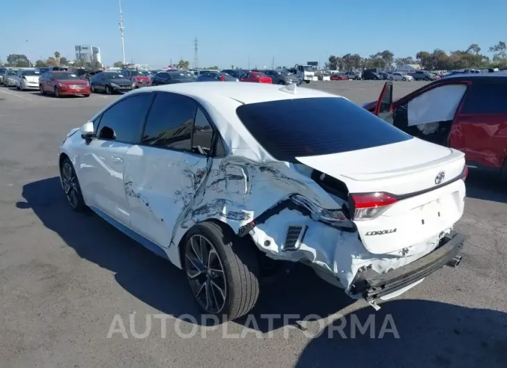 TOYOTA COROLLA 2021 vin JTDS4MCE6MJ062904 from auto auction Iaai