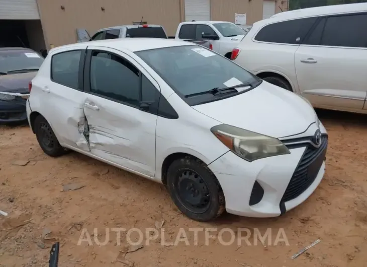 TOYOTA YARIS 2015 vin VNKKTUD39FA046125 from auto auction Iaai