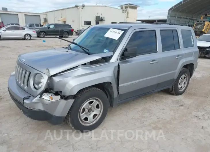 JEEP PATRIOT 2017 vin 1C4NJPBA4HD145760 from auto auction Iaai