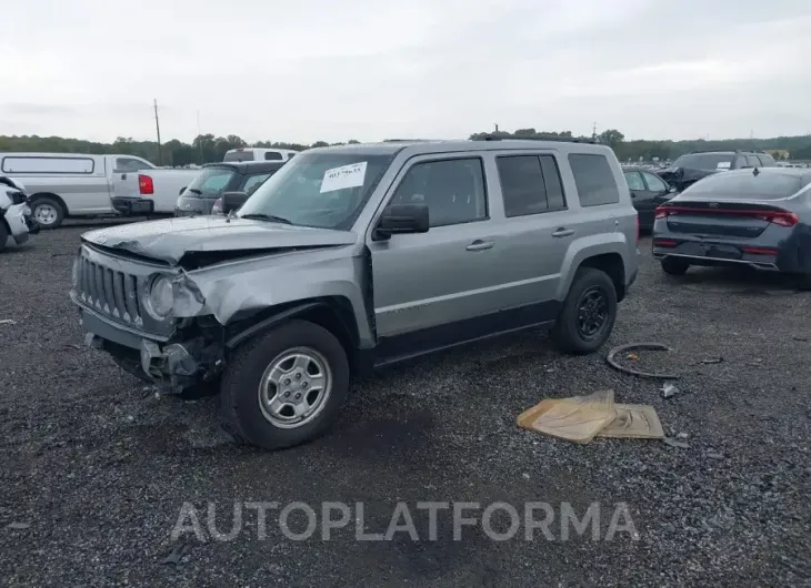 JEEP PATRIOT 2017 vin 1C4NJRBB2HD138827 from auto auction Iaai