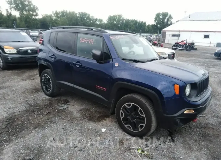 JEEP RENEGADE 2016 vin ZACCJBCT0GPD98309 from auto auction Iaai