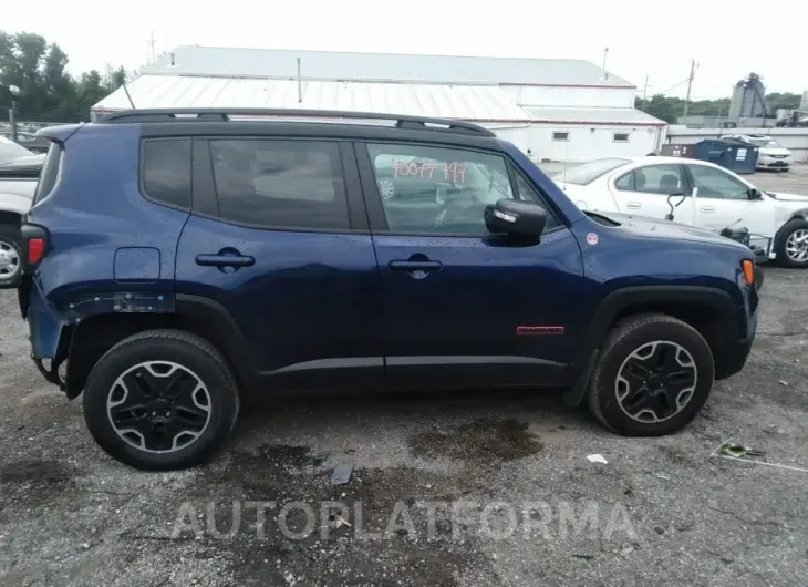 JEEP RENEGADE 2016 vin ZACCJBCT0GPD98309 from auto auction Iaai