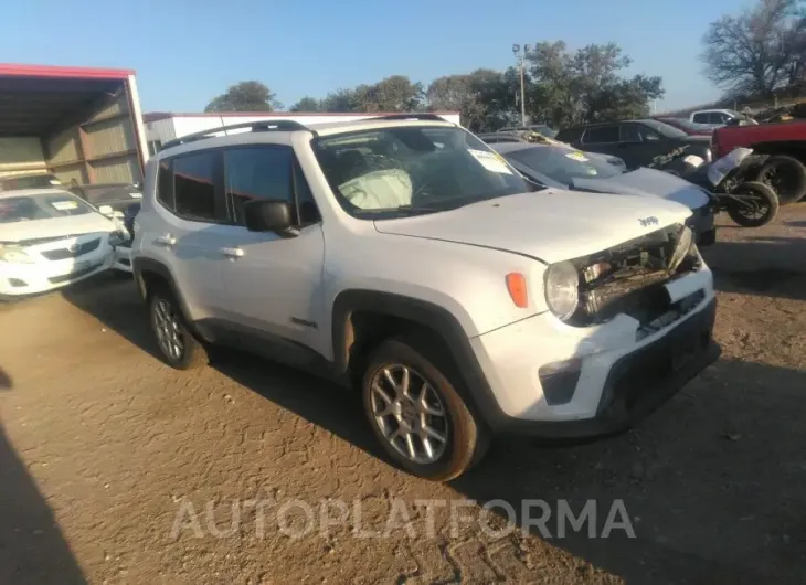 JEEP RENEGADE 2022 vin ZACNJDB19NPN43166 from auto auction Iaai