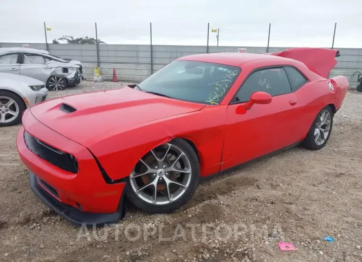 DODGE CHALLENGER 2022 vin 2C3CDZJG4NH237552 from auto auction Iaai