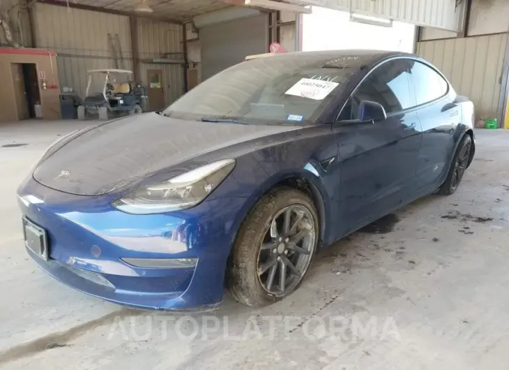 TESLA MODEL 3 2022 vin 5YJ3E1EA1NF190597 from auto auction Iaai